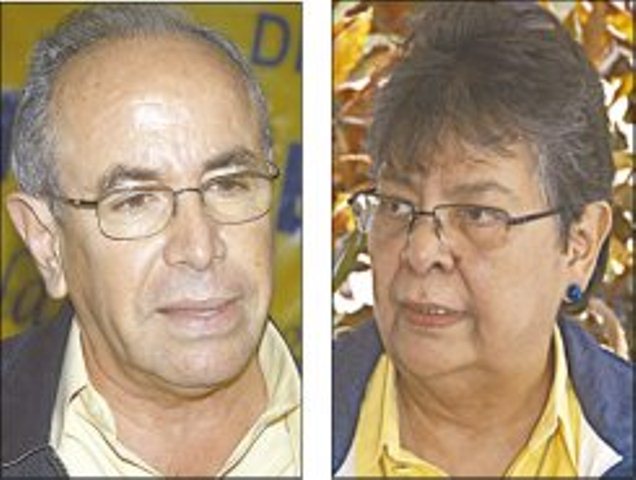 Agustin Jarquin A. y Azucena Ferrey (foto Melvin Vargas. END)